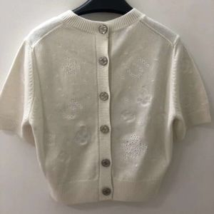 Chanel cashmere short sleeves top 2023